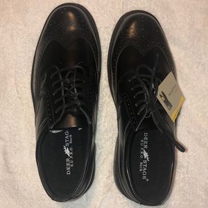 Deer Stags black dress shoes